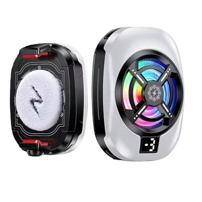 TL16 Semiconductor Cooling Phone Radiator | Rapid Cooling Gaming Fan | 3-Speed Adjustable | RGB LED | USB Charging Mobile Cooler