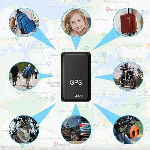 Mini GPS Tracker GF-07 – Real-Time Location Spy Device with SIM Support