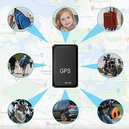 Mini GPS Tracker GF-07 – Real-Time Location Spy Device with SIM Support